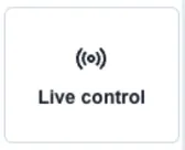 Live control widget