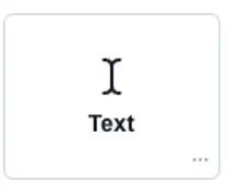 Text Widget