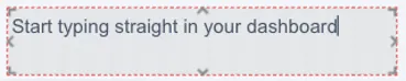 Text Widget