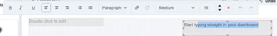 Text Widget